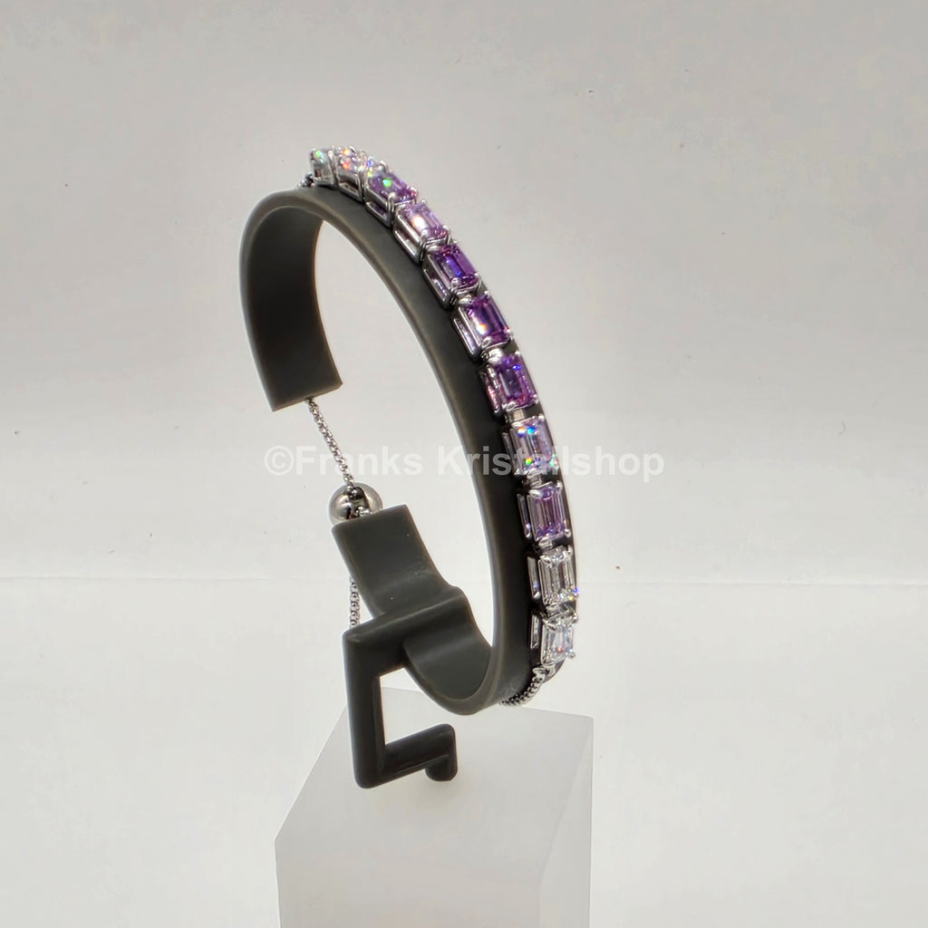 SWAROVSKI Matrix Armband, Violett, Rhodiniert 5707199