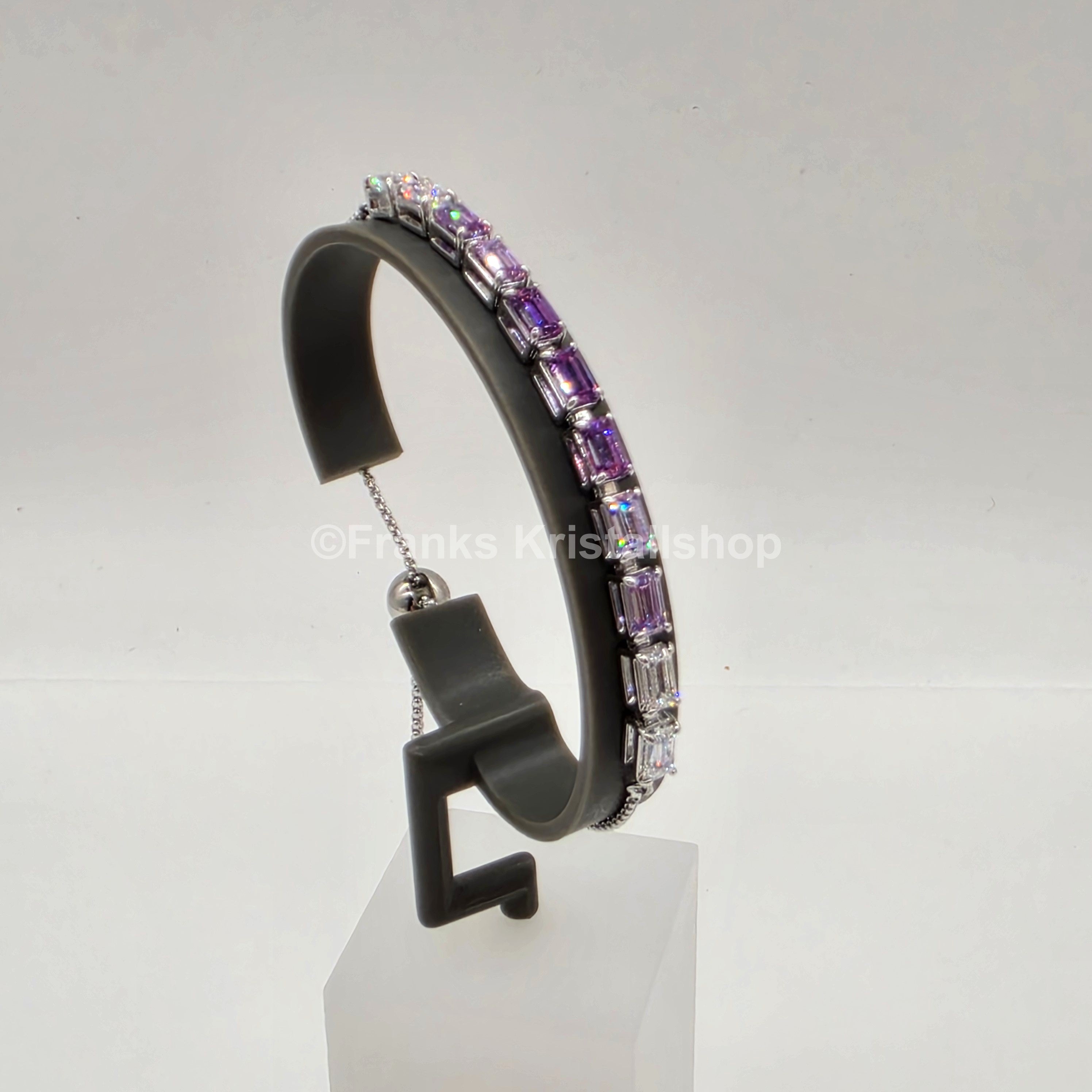 SWAROVSKI Matrix Armband, Violett, Rhodiniert 5707199