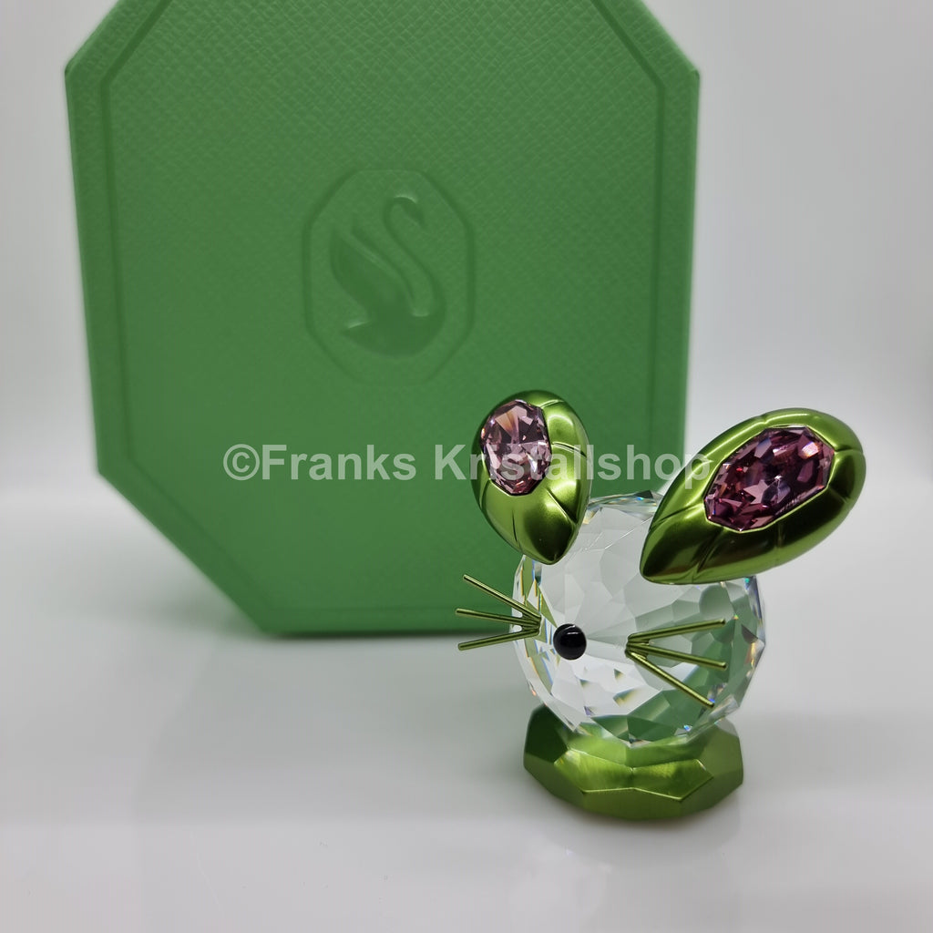 SWAROVSKI Maus Dulcis Grün Mouse Groß 5619214