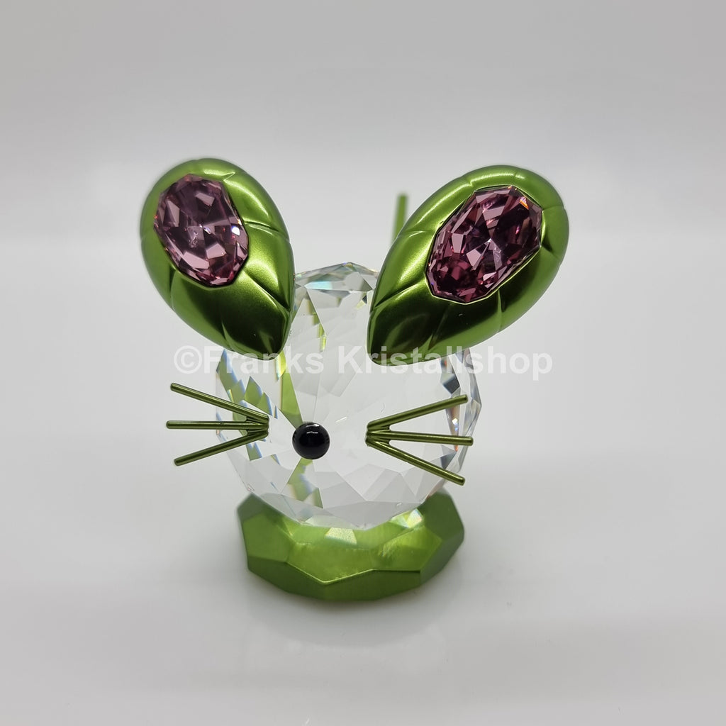 SWAROVSKI Maus Dulcis Grün Mouse Groß 5619214