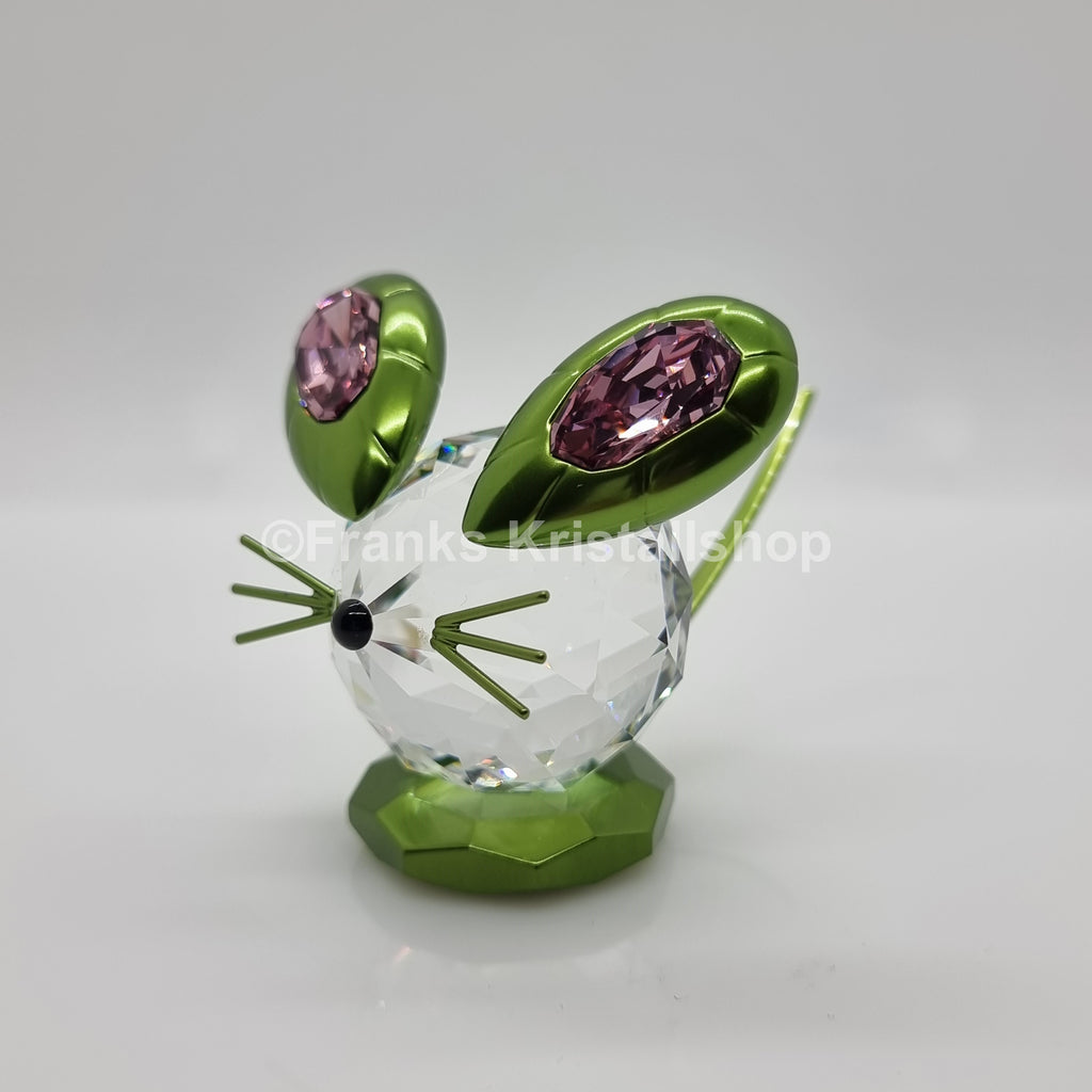 SWAROVSKI Maus Dulcis Grün Mouse Groß 5619214