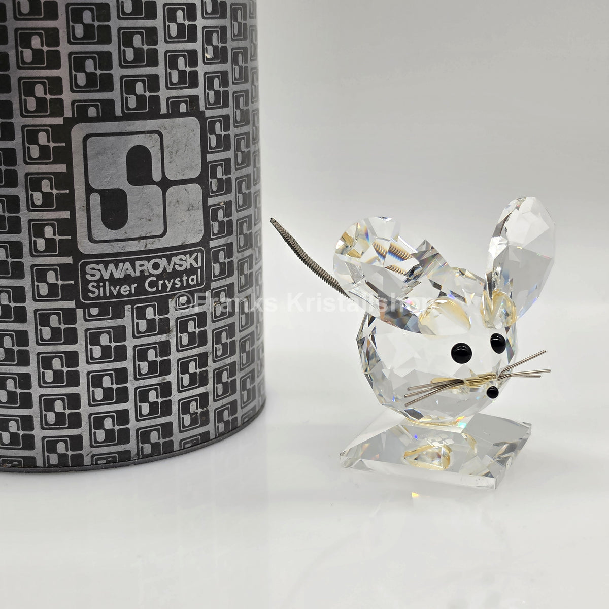 SWAROVSKI Mouse Large 0100025 Var. 3 (Feather Tail, 11 Facets)