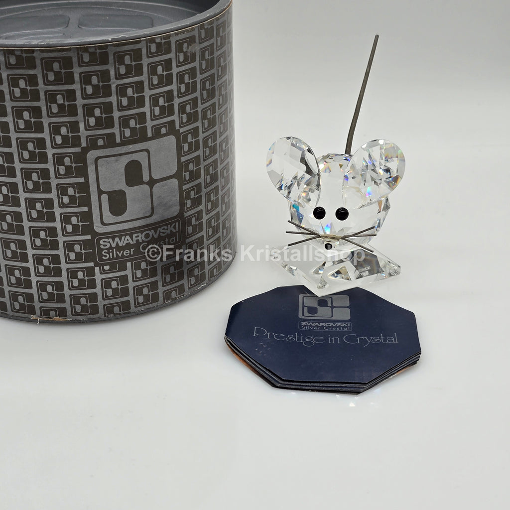 SWAROVSKI Mouse Large 0100025 Var. 3 (Feather Tail, 11 Facets)