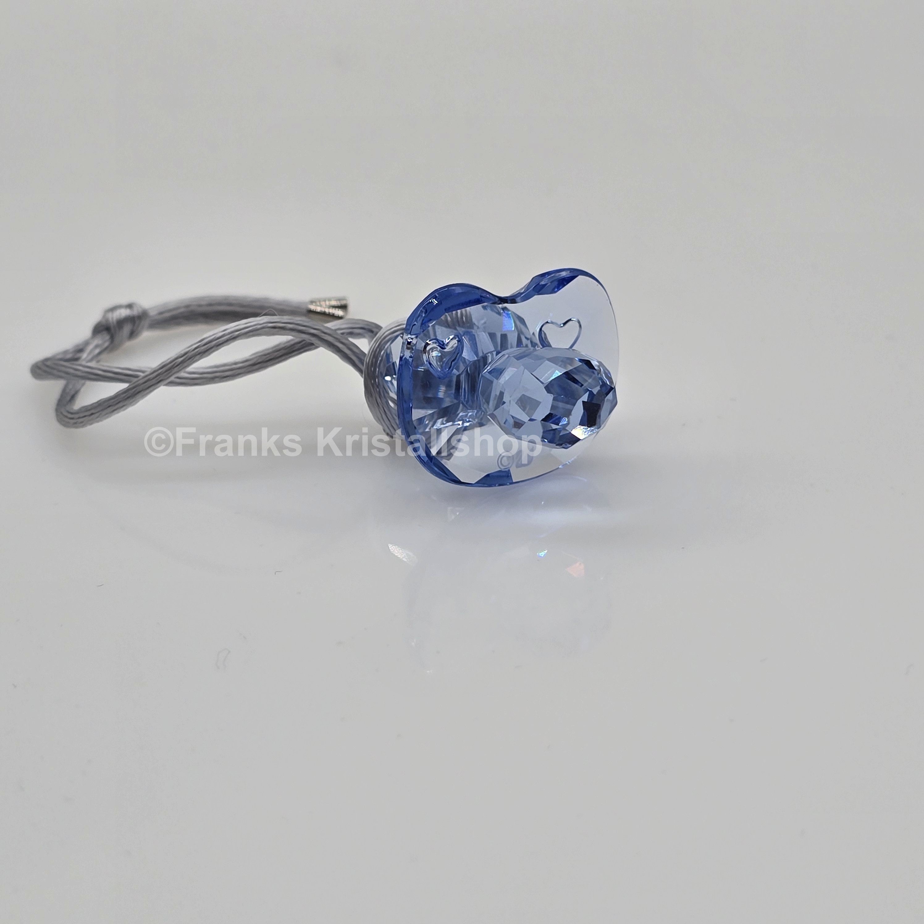 SWAROVSKI Memories Baby Schnuller Ein Junge Hellblau 1194058