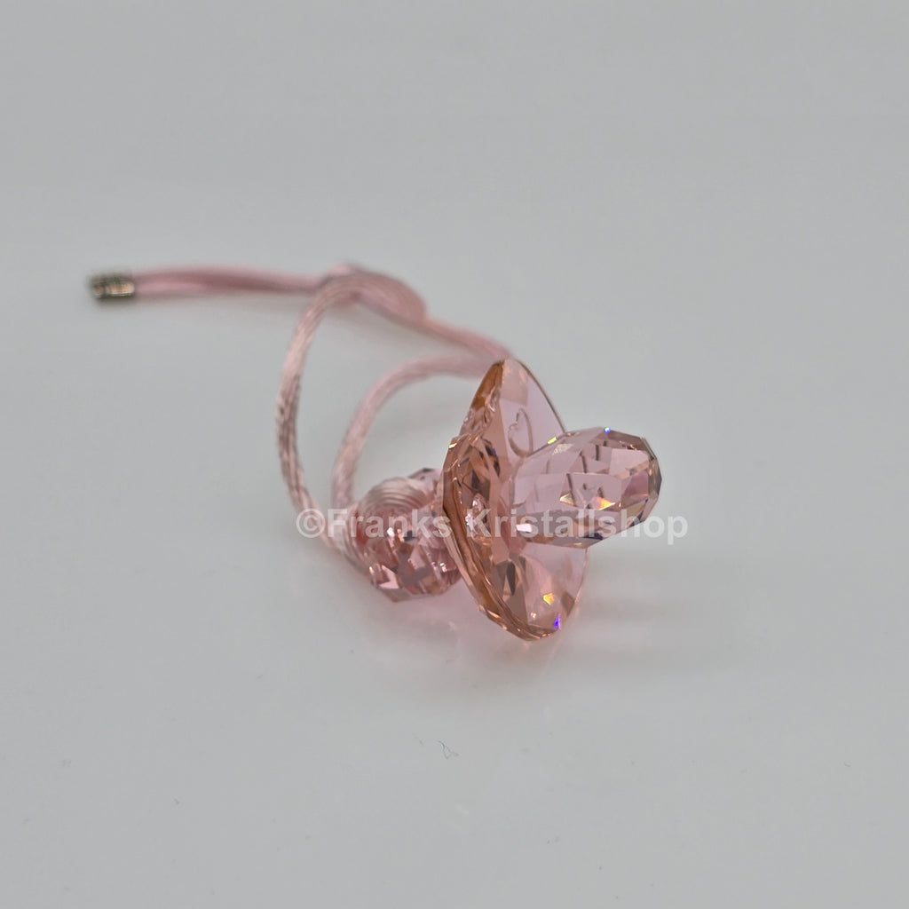 SWAROVSKI Memories Baby Schnuller Ein Mädchen Rosa Pink 5003405