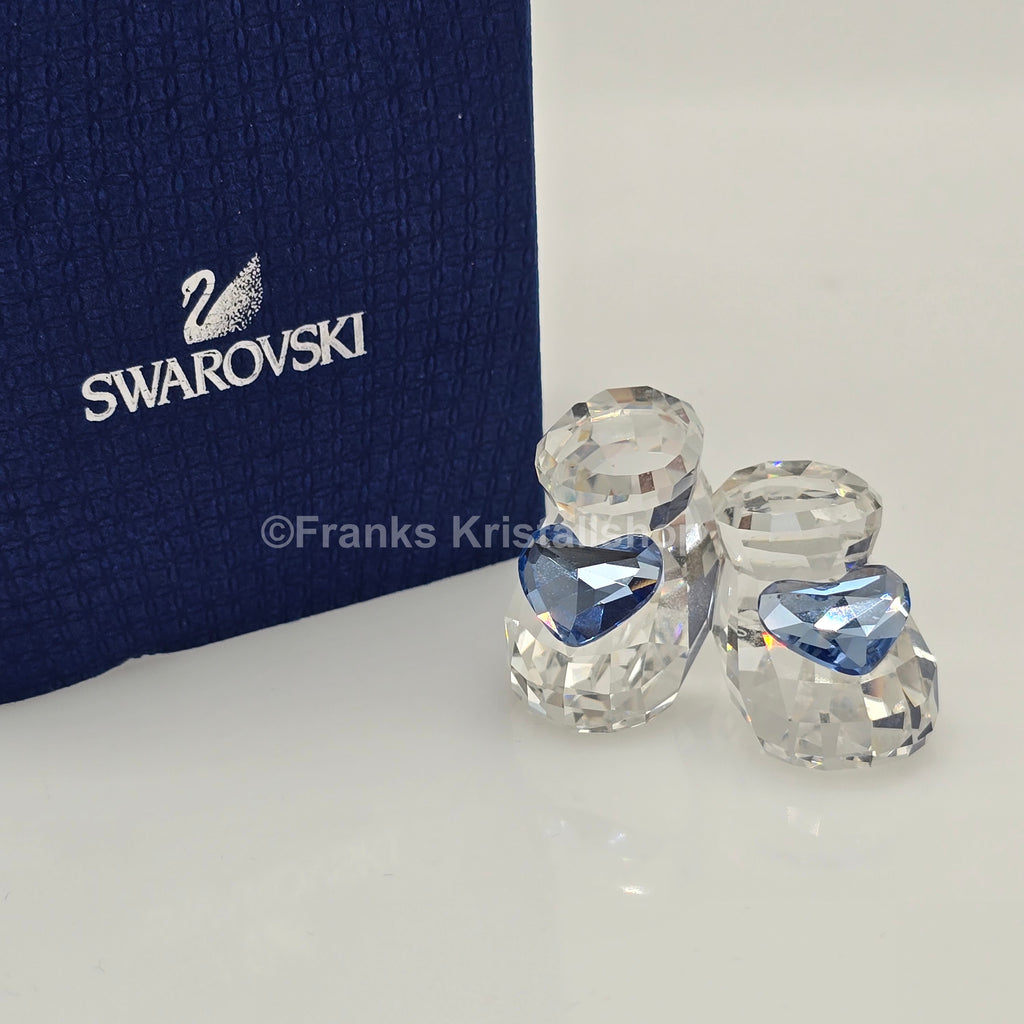 SWAROVSKI Memories Babyschuhe Ein Junge Hellblau 5108539
