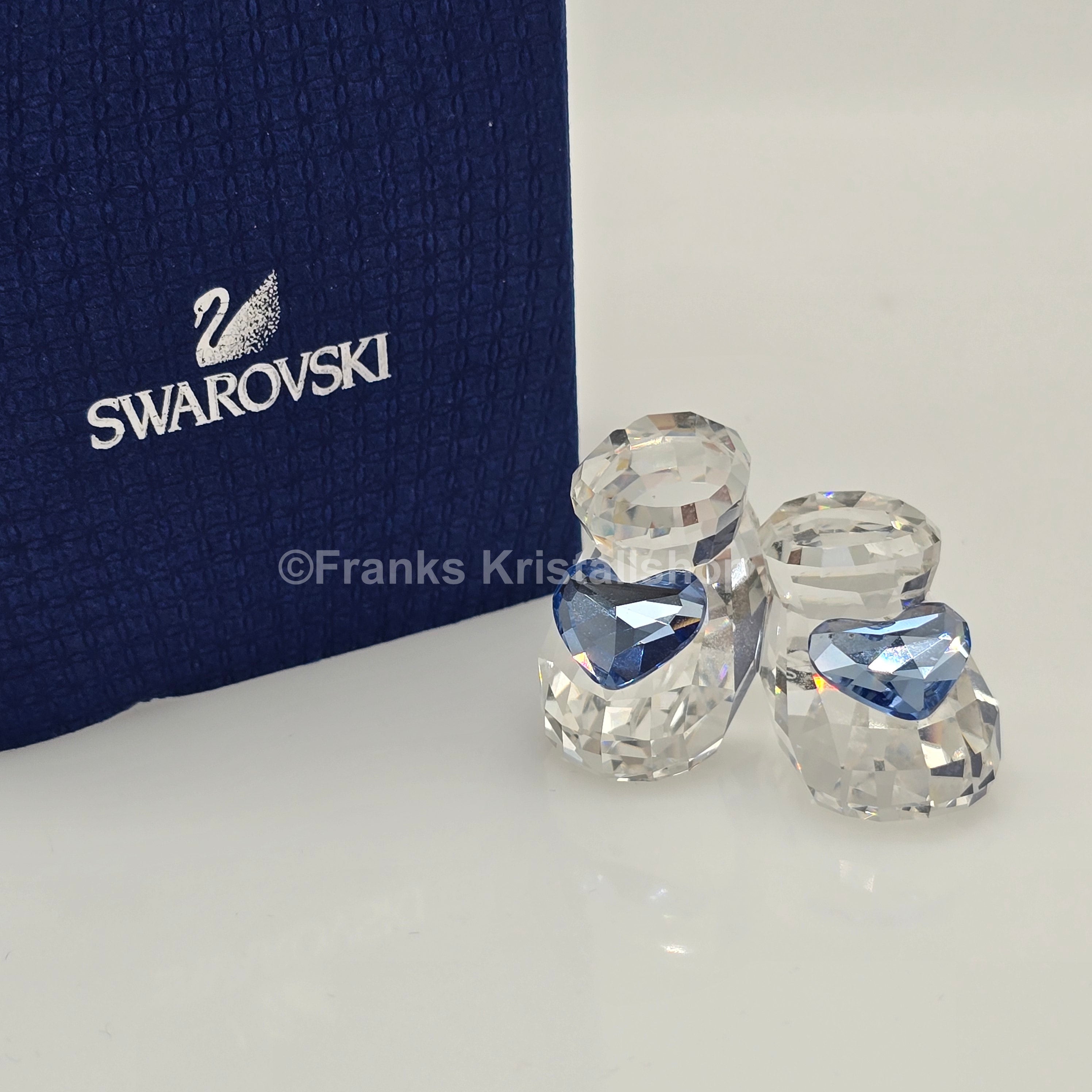 SWAROVSKI Memories Babyschuhe Ein Junge Hellblau 5108539