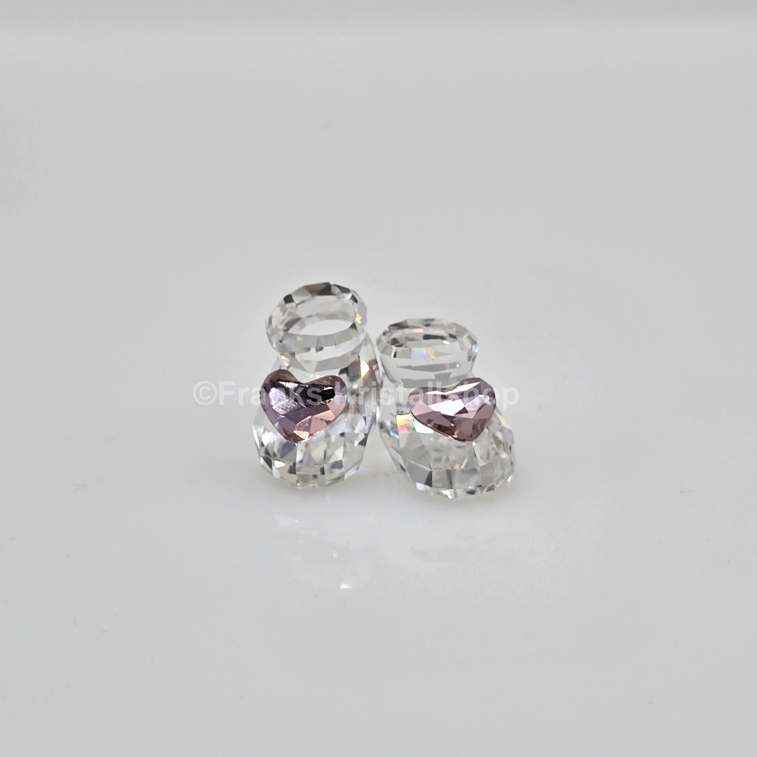 SWAROVSKI Memories Babyschuhe Ein Mädchen Rosa Pink 5063343
