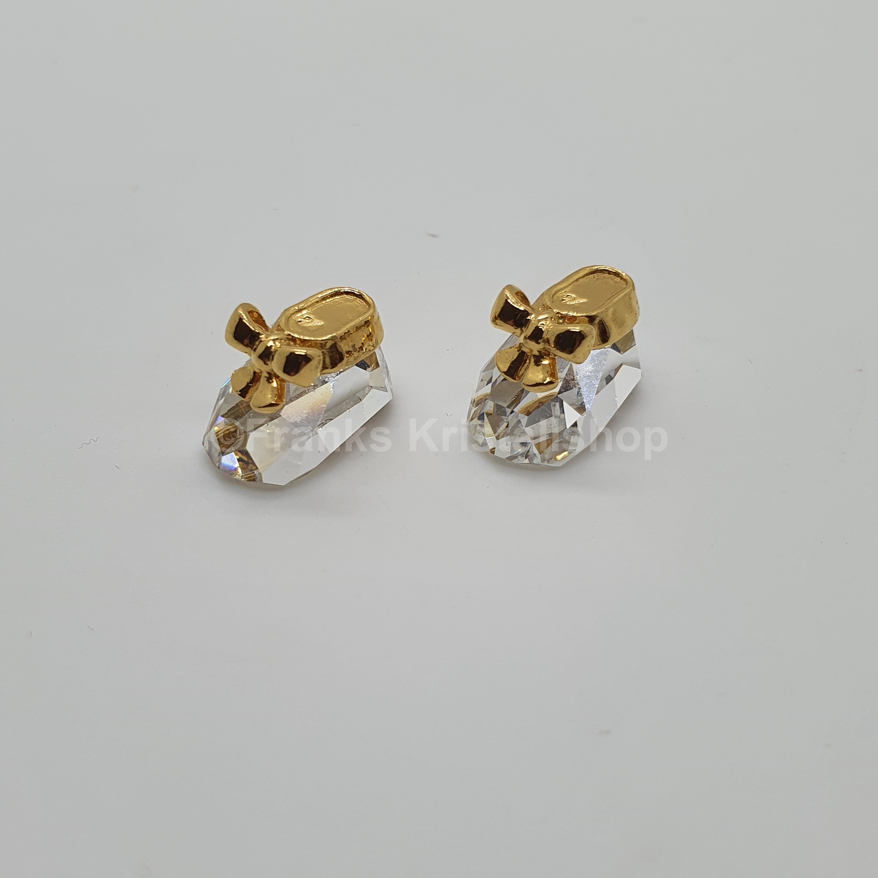 SWAROVSKI Memories Babyschuhe, Vergoldet 209453