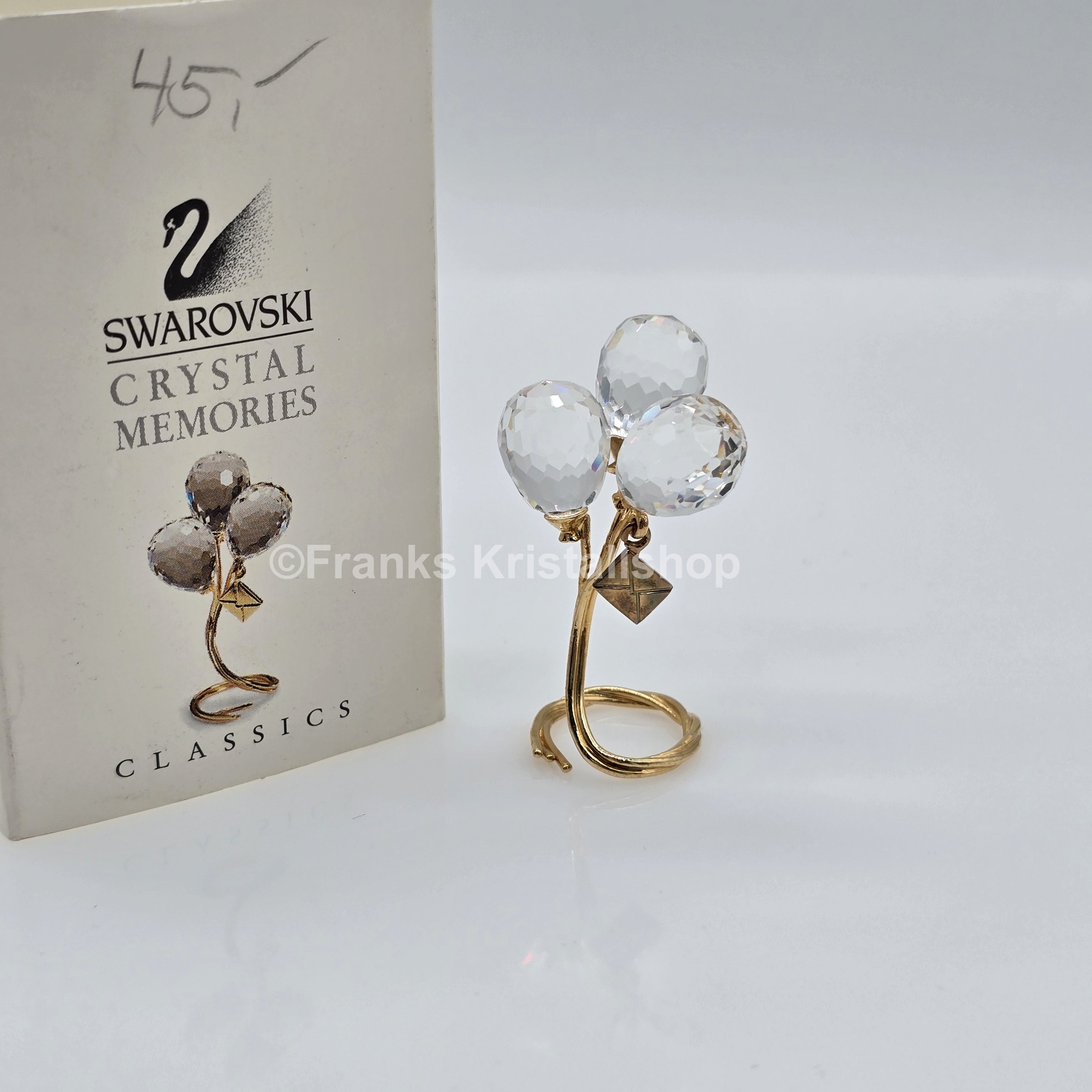 SWAROVSKI Memories Ballons Luftballons, Vergoldet 191604