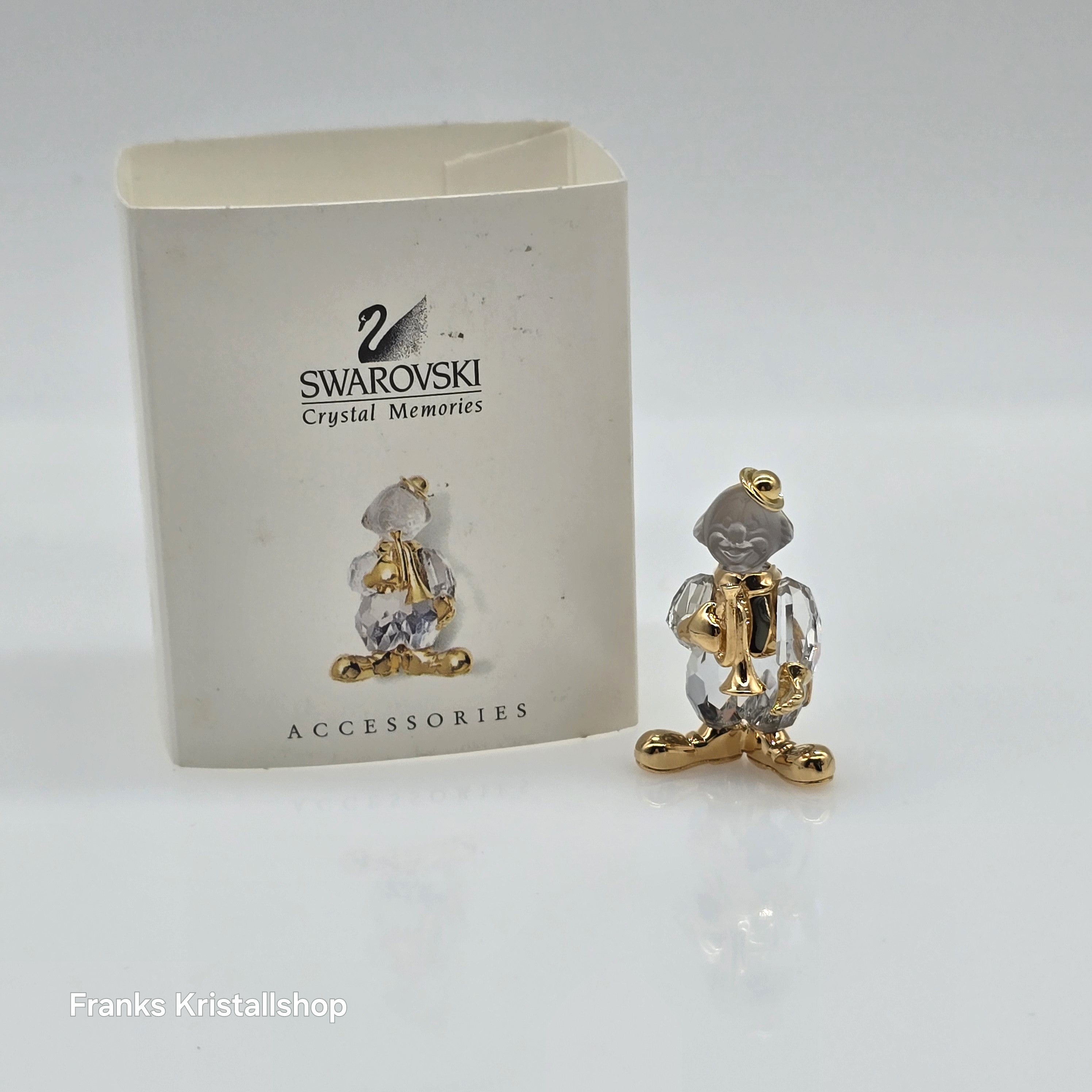 SWAROVSKI Memories Clown Brosche Vergoldet 220311