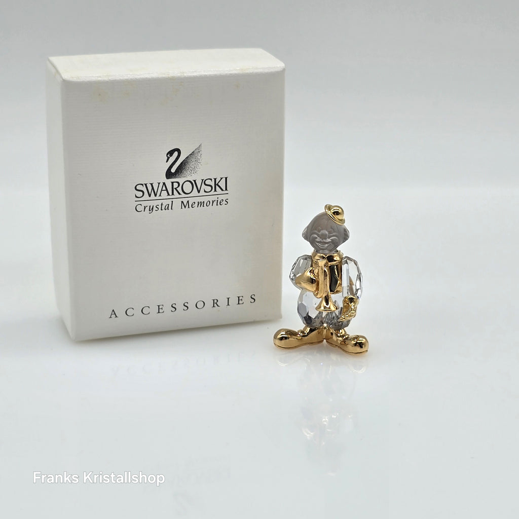 SWAROVSKI Memories Clown Brosche Vergoldet 220311