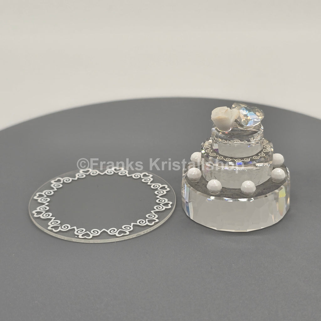 SWAROVSKI Memories Hochzeitstorte Torte 995052 oU
