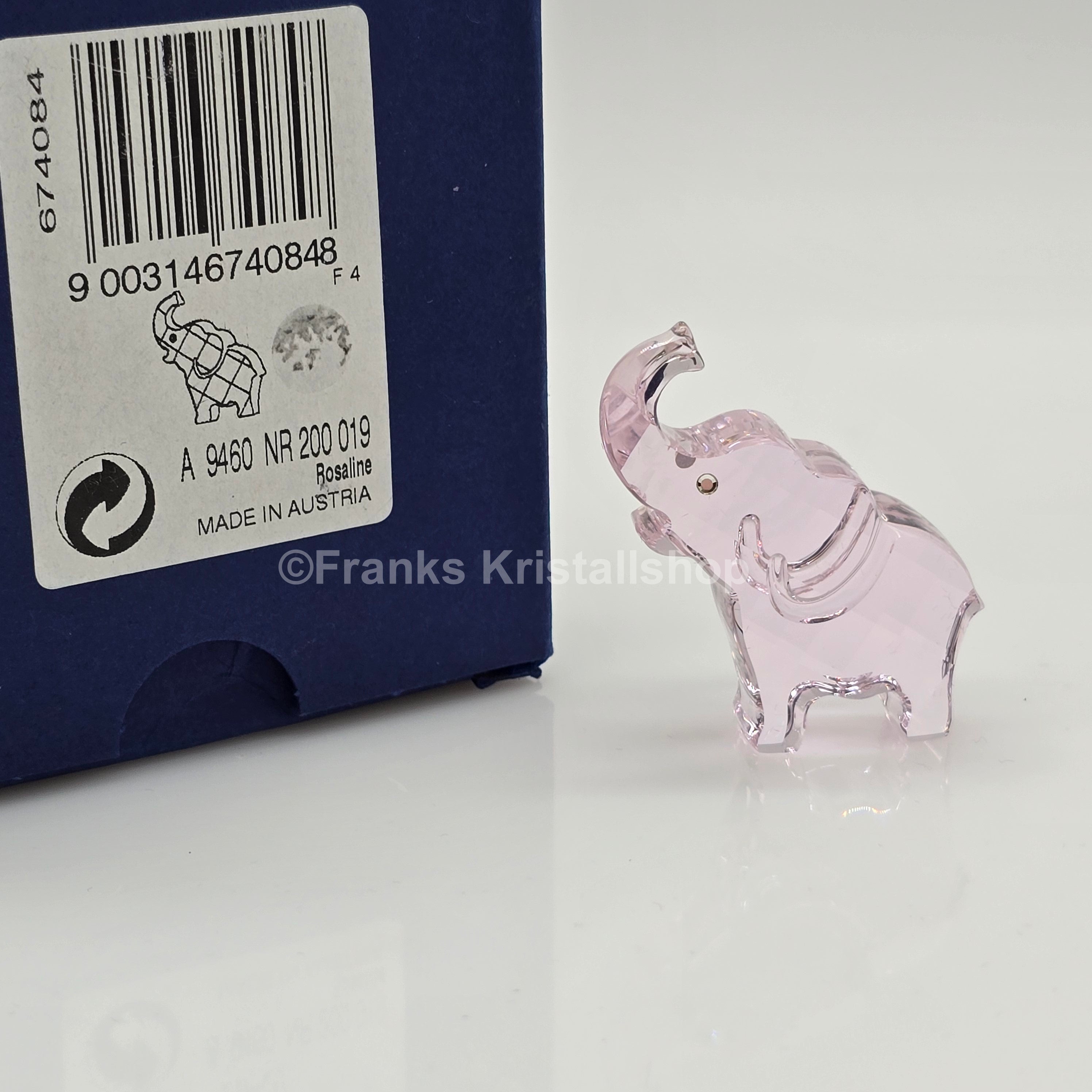 SWAROVSKI Memories Ella Der Elefant Pink Rosa 674084