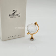 Lade das Bild in den Galerie-Viewer, SWAROVSKI Memories Globus Vergoldet 199455 oU
