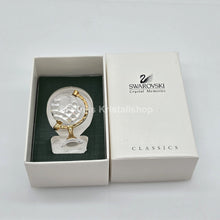 Lade das Bild in den Galerie-Viewer, SWAROVSKI Memories Globus Vergoldet 199455 oU
