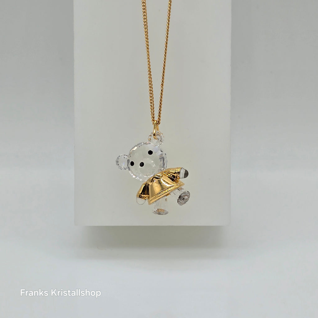 SWAROVSKI Memories Halskette Bär Teddybär Vergoldet 191629