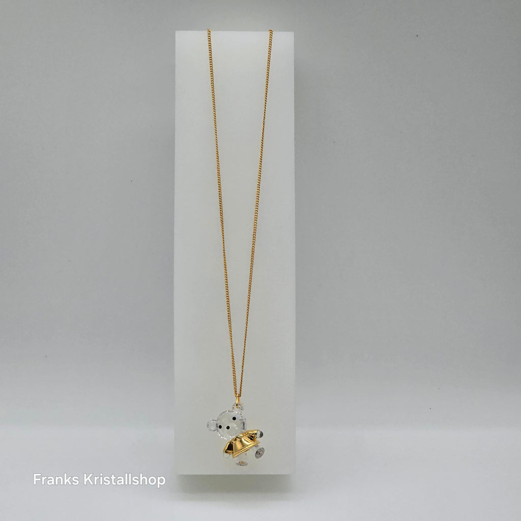 SWAROVSKI Memories Halskette Bär Teddybär Vergoldet 191629