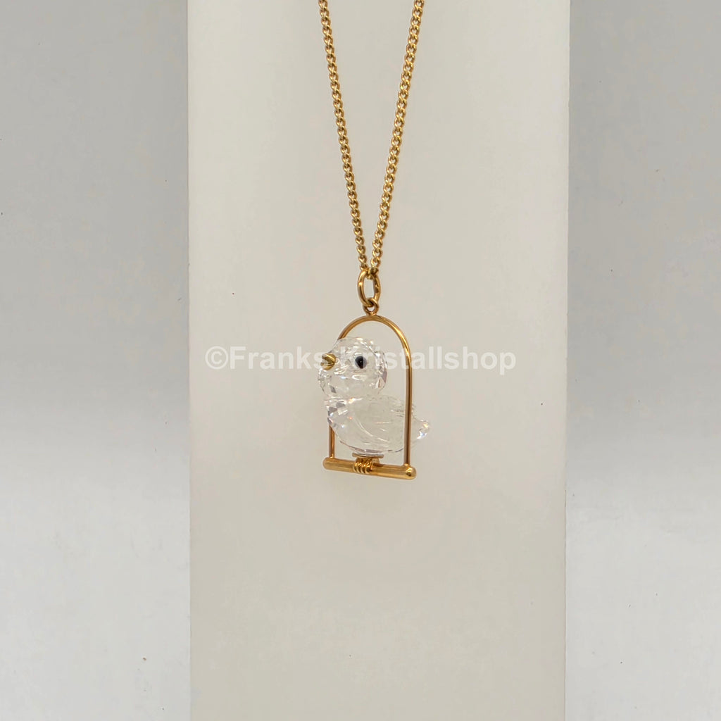 SWAROVSKI Memories Halskette Sperling Anhänger Vergoldet 206724