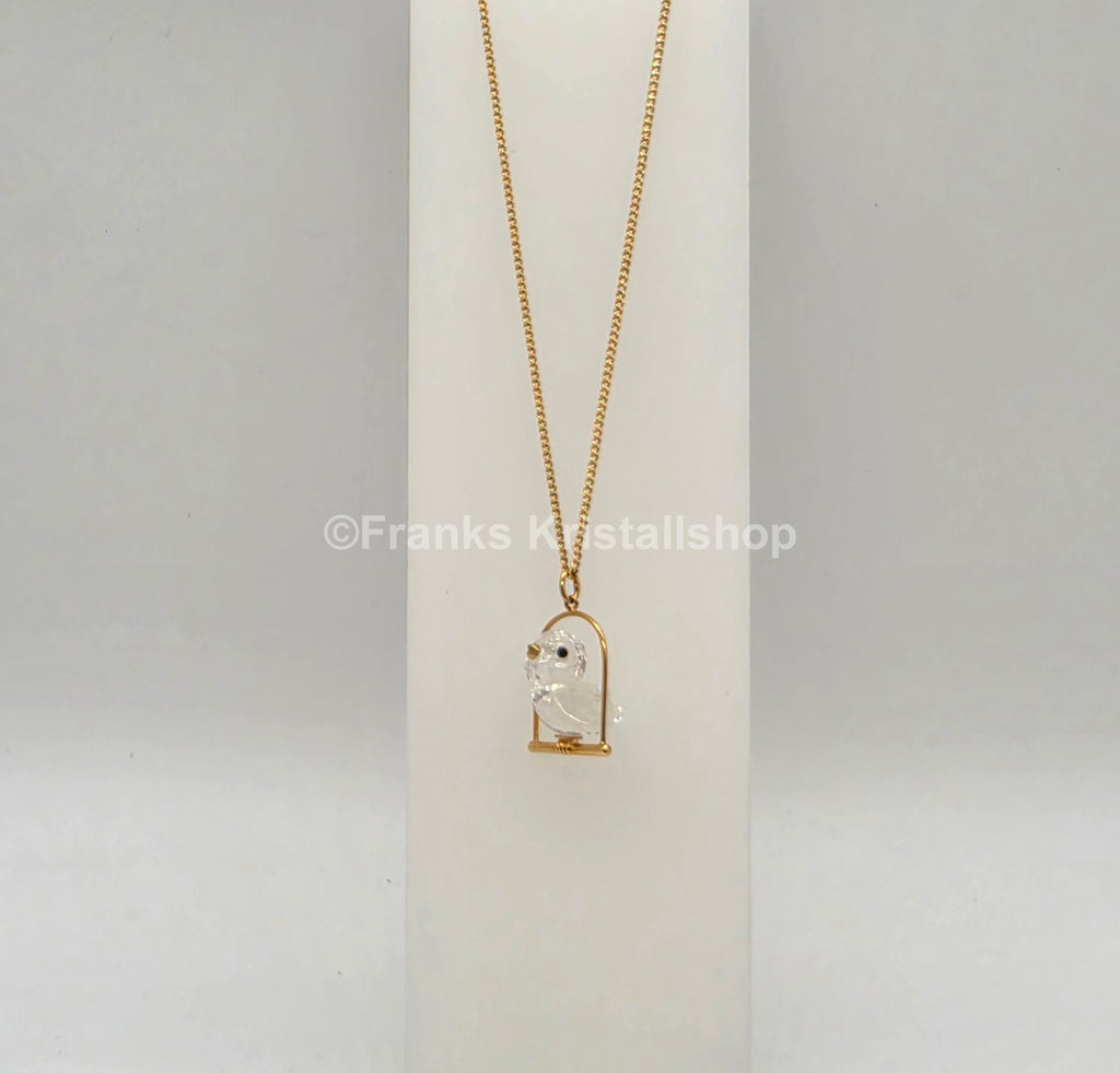 SWAROVSKI Memories Halskette Sperling Anhänger Vergoldet 206724