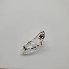 Lade das Bild in den Galerie-Viewer, SWAROVSKI Memories High-Heel Schuh Vergoldet 174031
