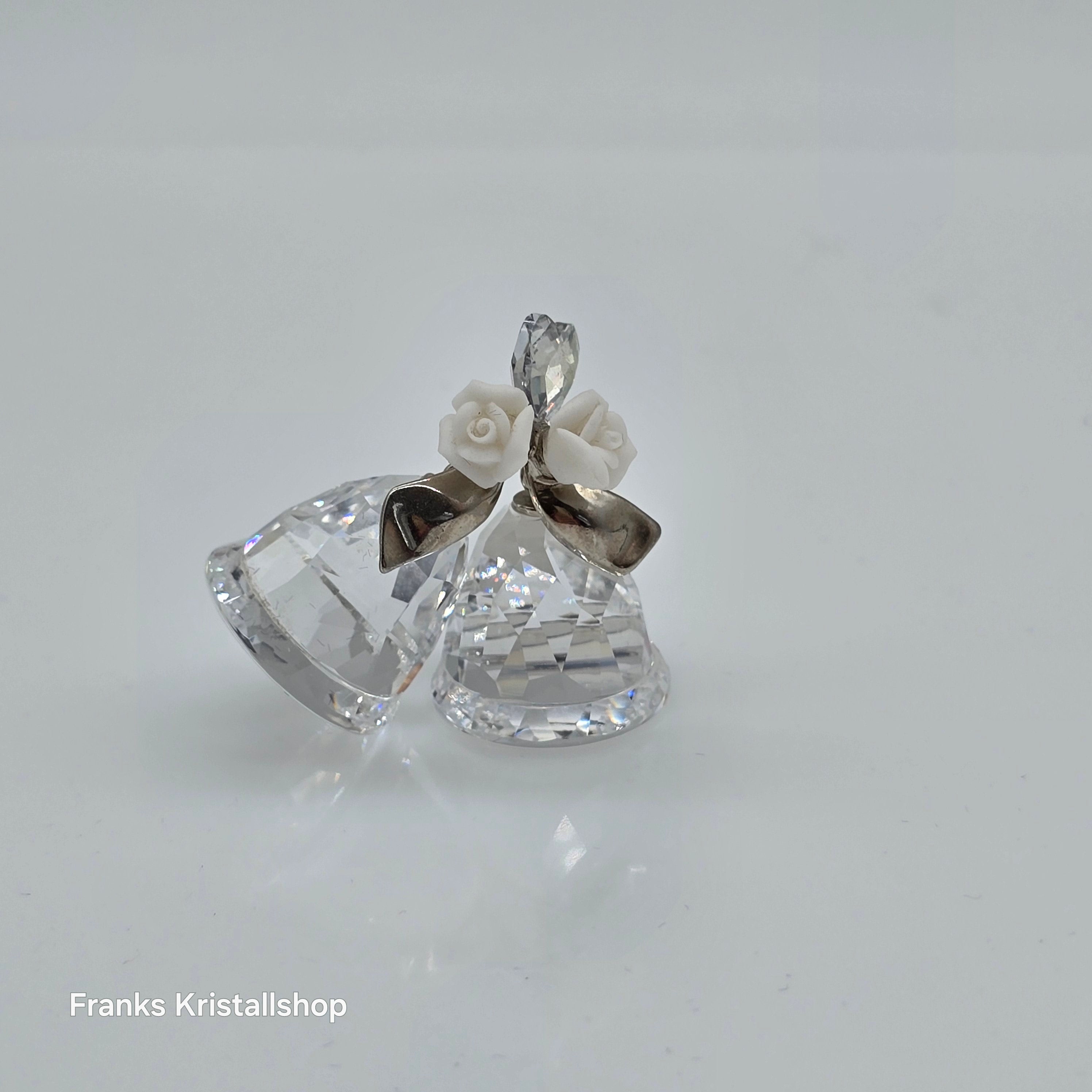 SWAROVSKI Memories Hochzeitsglocken mit Rosen und Herz 995053