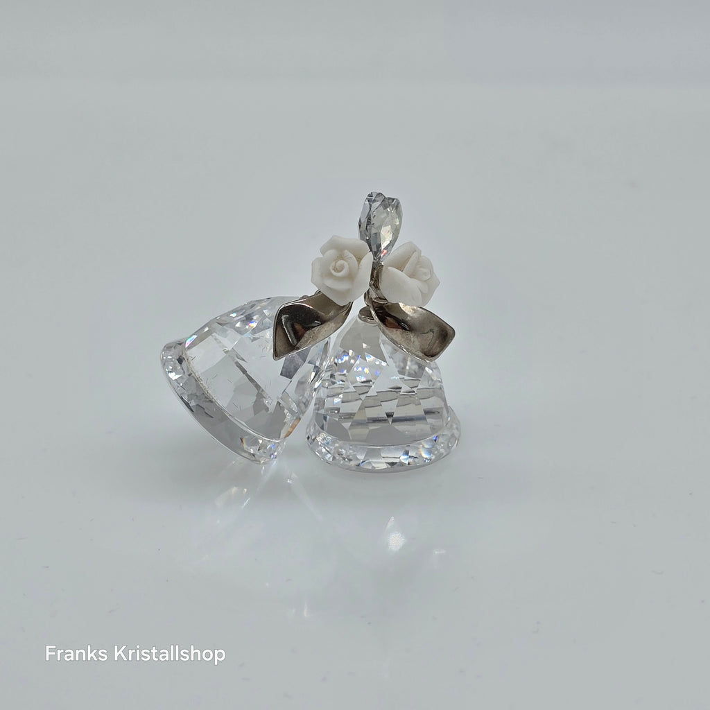 SWAROVSKI Memories Hochzeitsglocken mit Rosen und Herz 995053