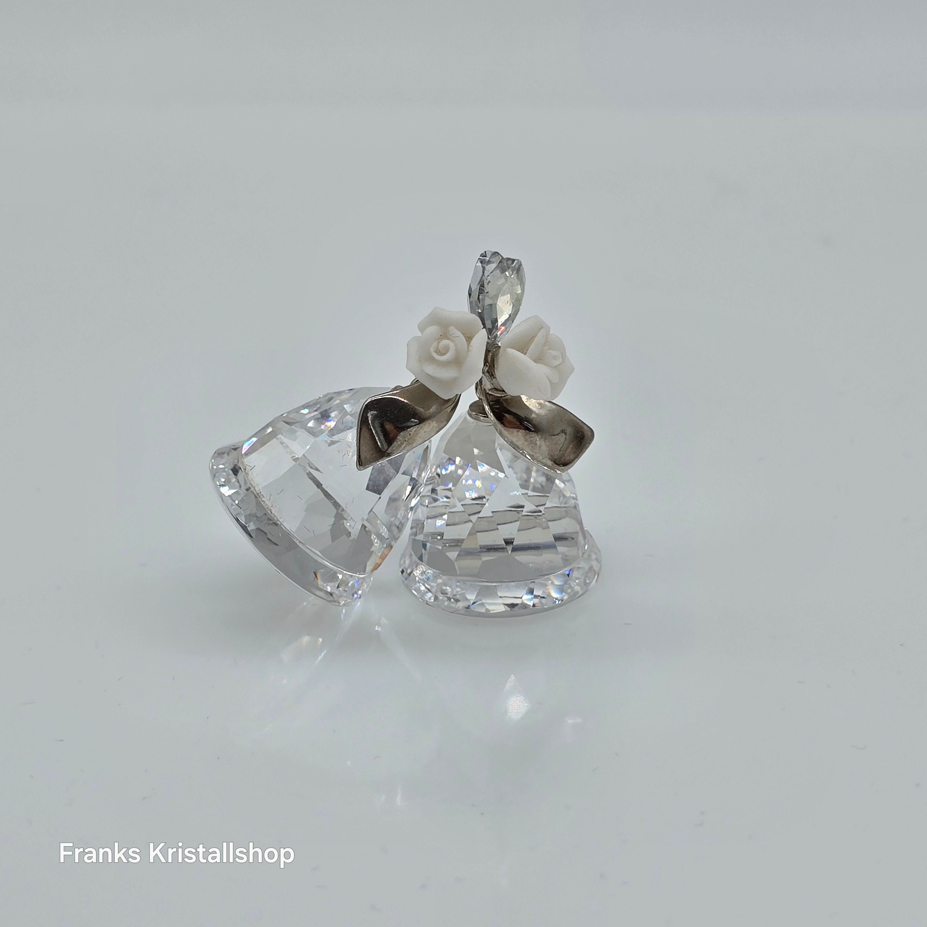 SWAROVSKI Memories Hochzeitsglocken mit Rosen und Herz 995053