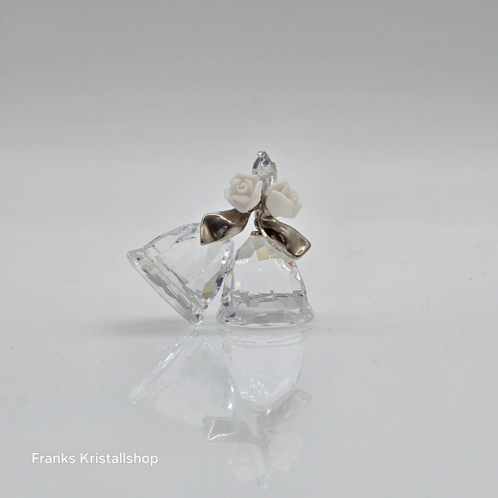 SWAROVSKI Memories Hochzeitsglocken mit Rosen und Herz 995053