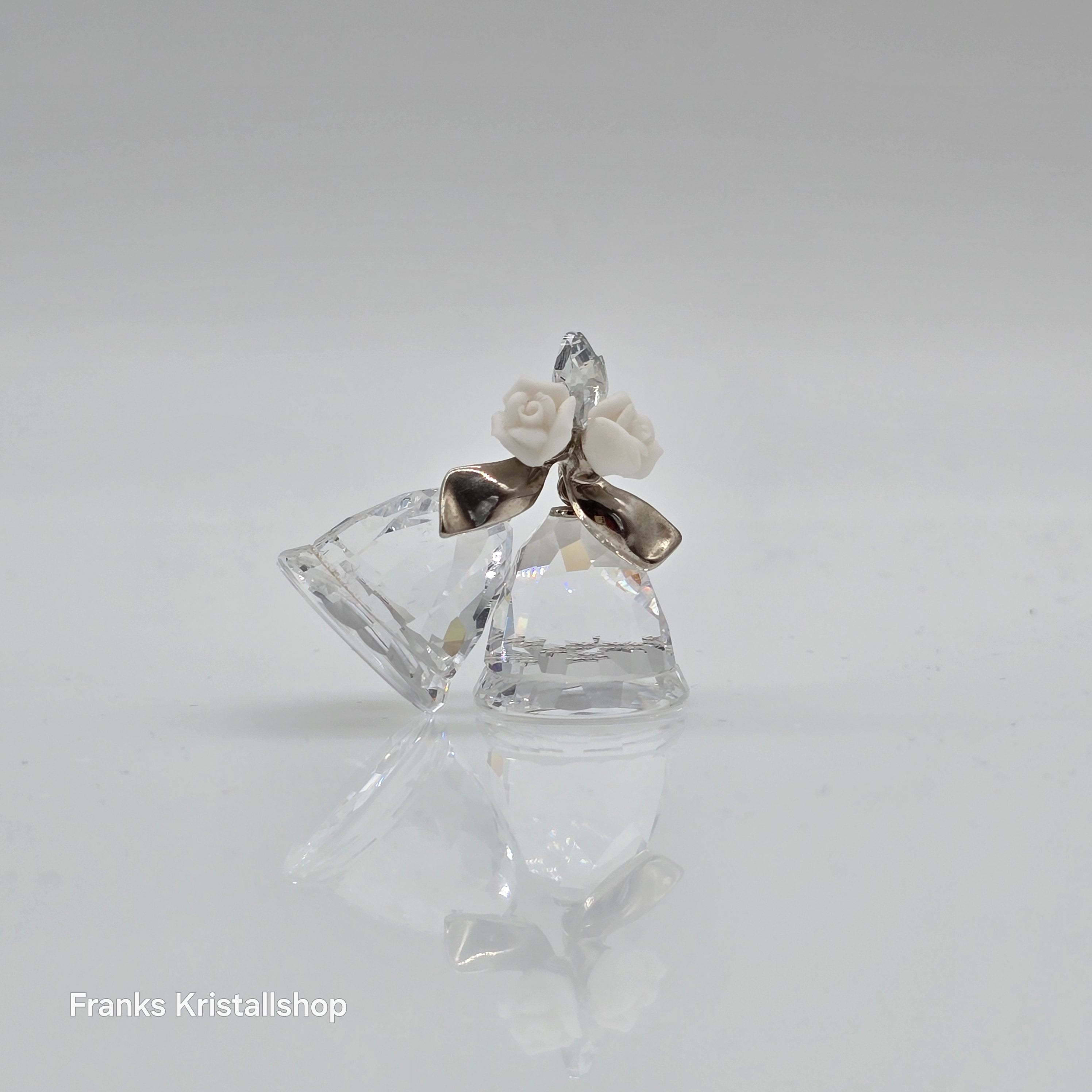 SWAROVSKI Memories Hochzeitsglocken mit Rosen und Herz 995053
