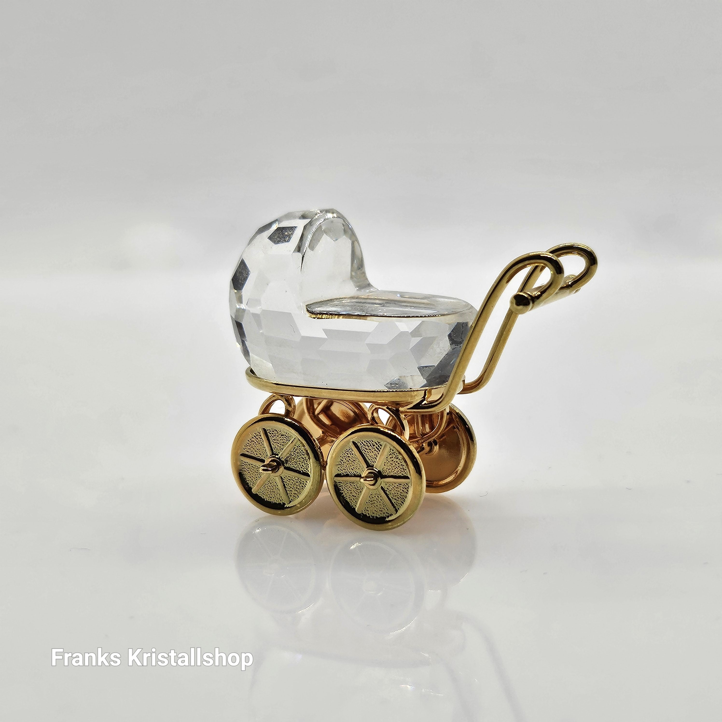 SWAROVSKI Memories Kinderwagen Gold 172301