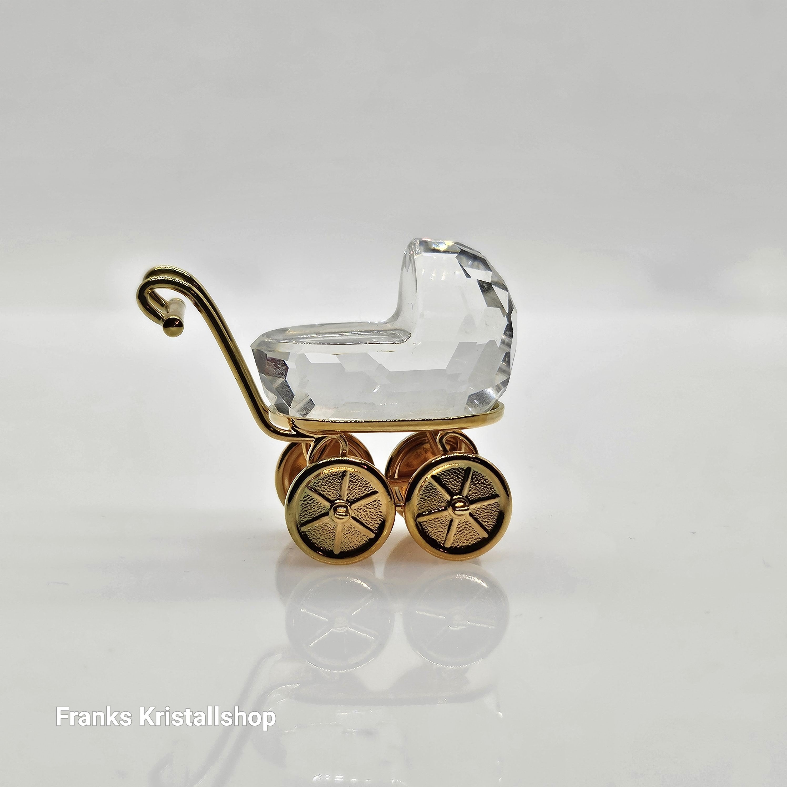 SWAROVSKI Memories Kinderwagen Gold 172301