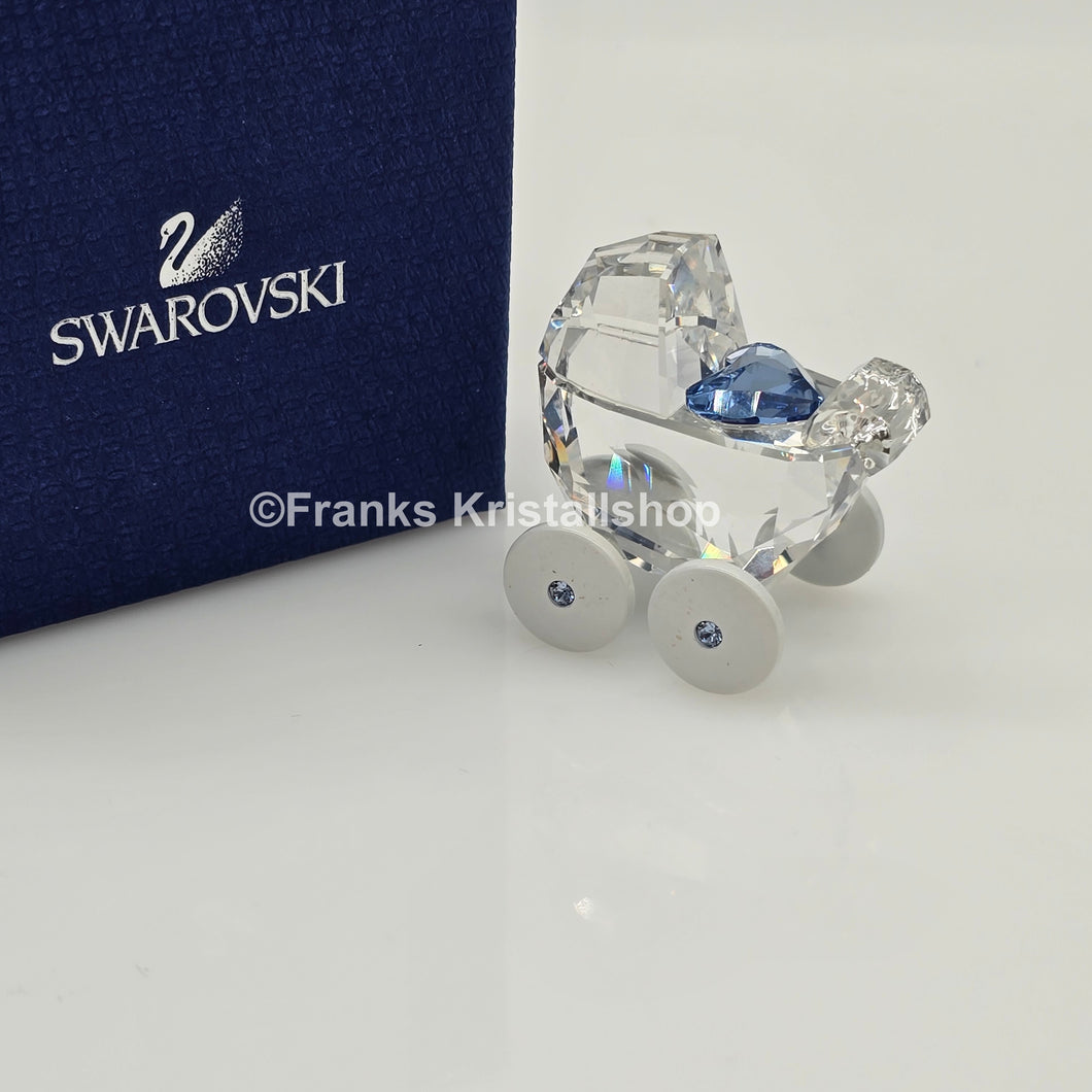 SWAROVSKI Memories Kinderwagen Ein Junge Blau 5136921 oU