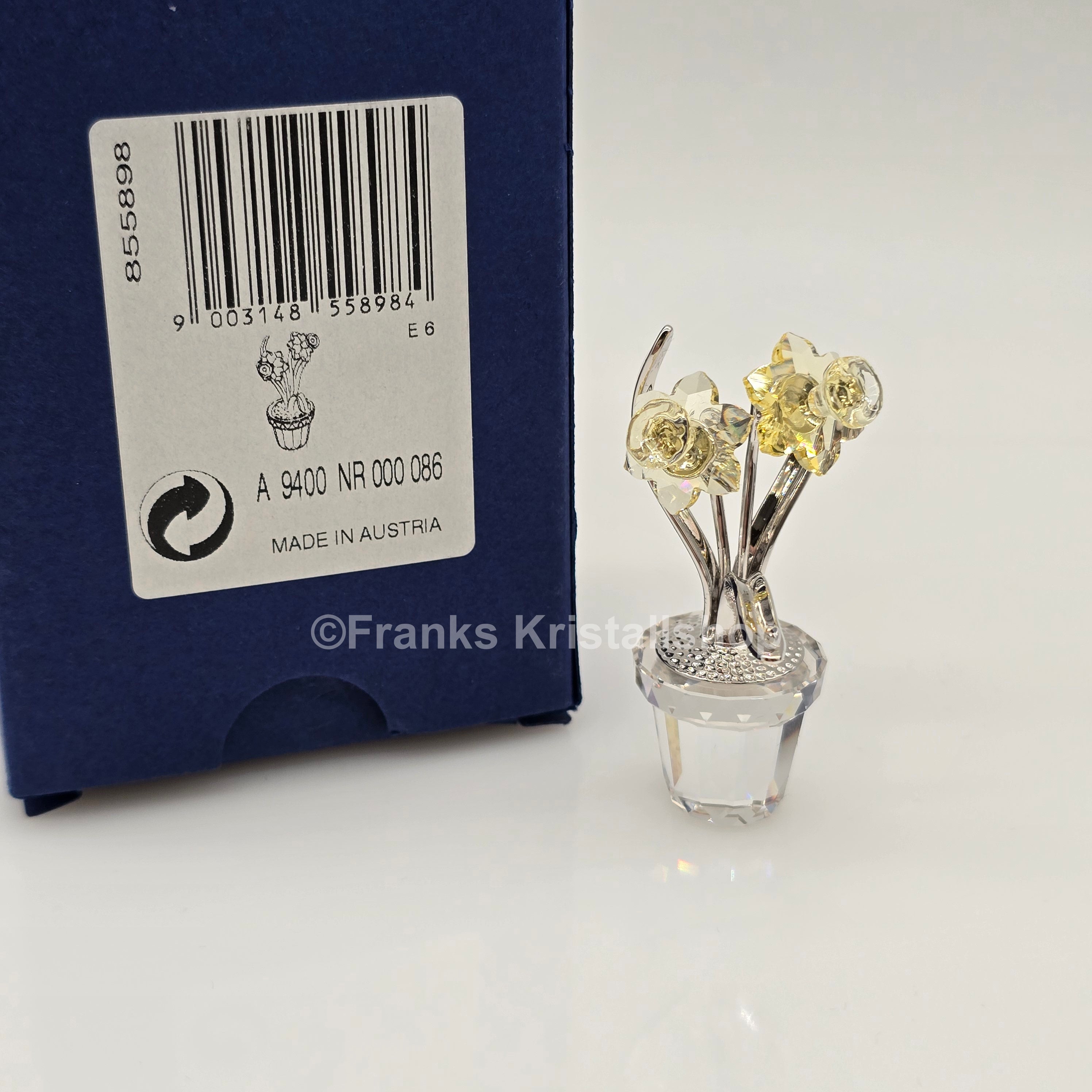 SWAROVSKI Memories Narzisse Variation 2 Rhodium 855898