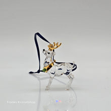 Lade das Bild in den Galerie-Viewer, SWAROVSKI Memories Rentier Ornament Gold klein 842767
