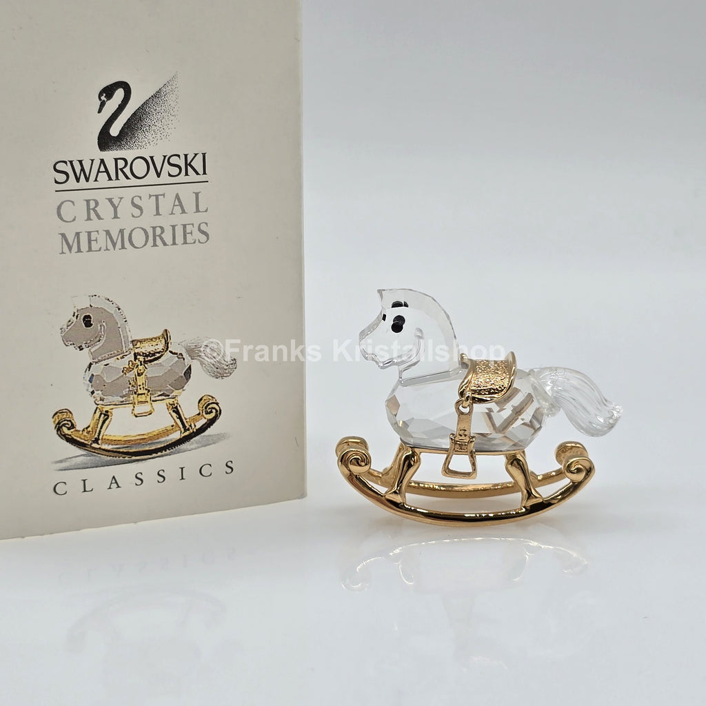 SWAROVSKI Memories Schaukelpferd Gold 199447
