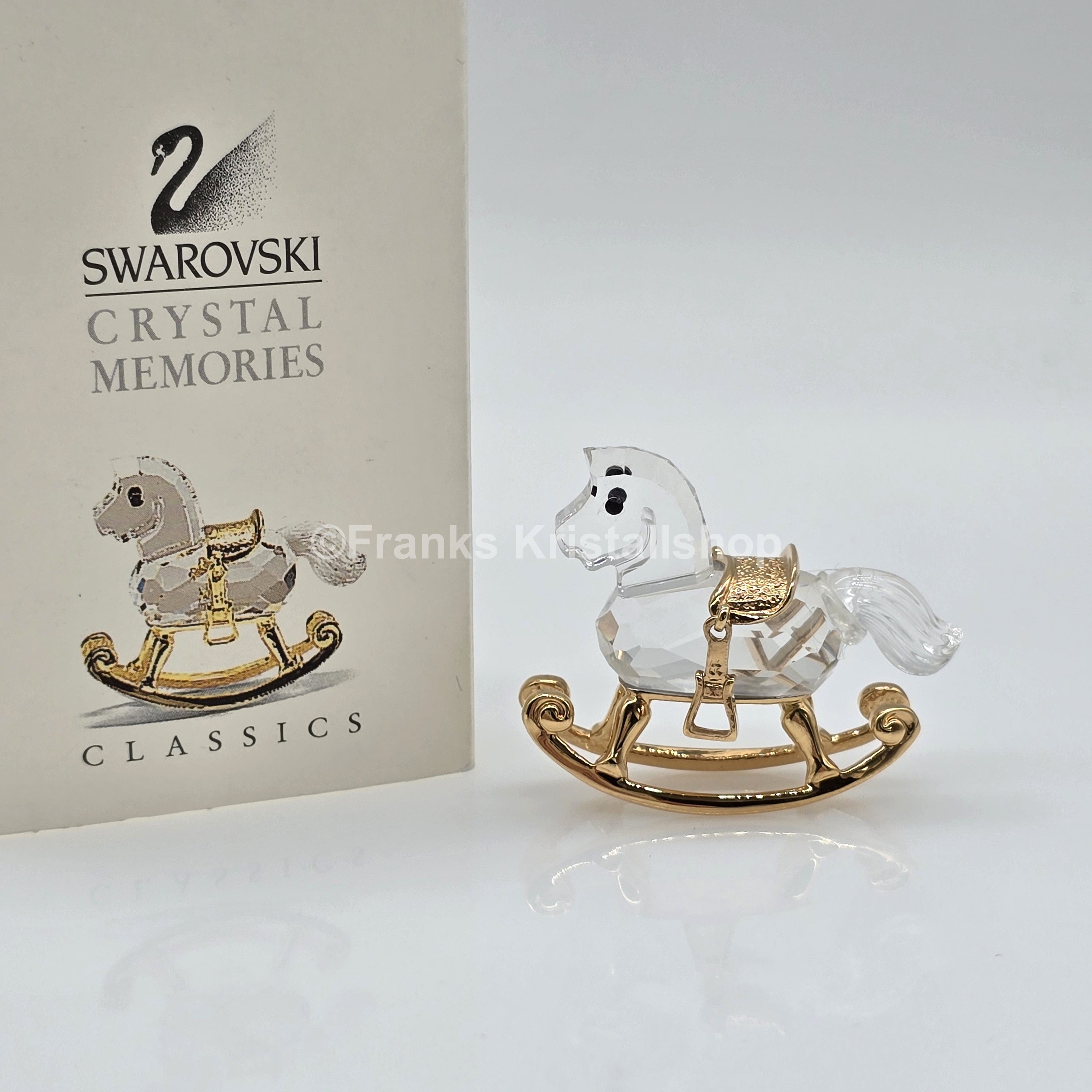 SWAROVSKI Memories Schaukelpferd Gold 199447