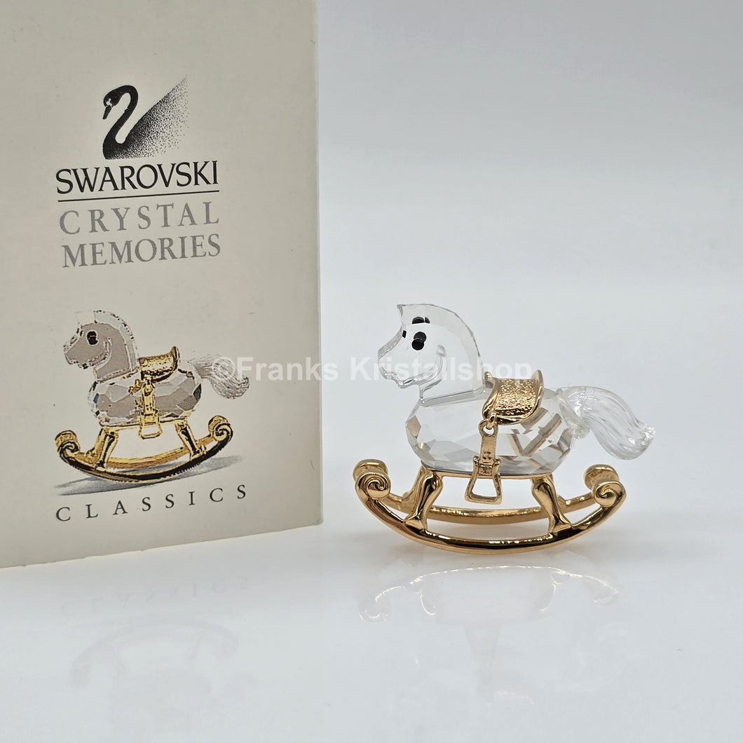 SWAROVSKI Memories Schaukelpferd Gold 199447