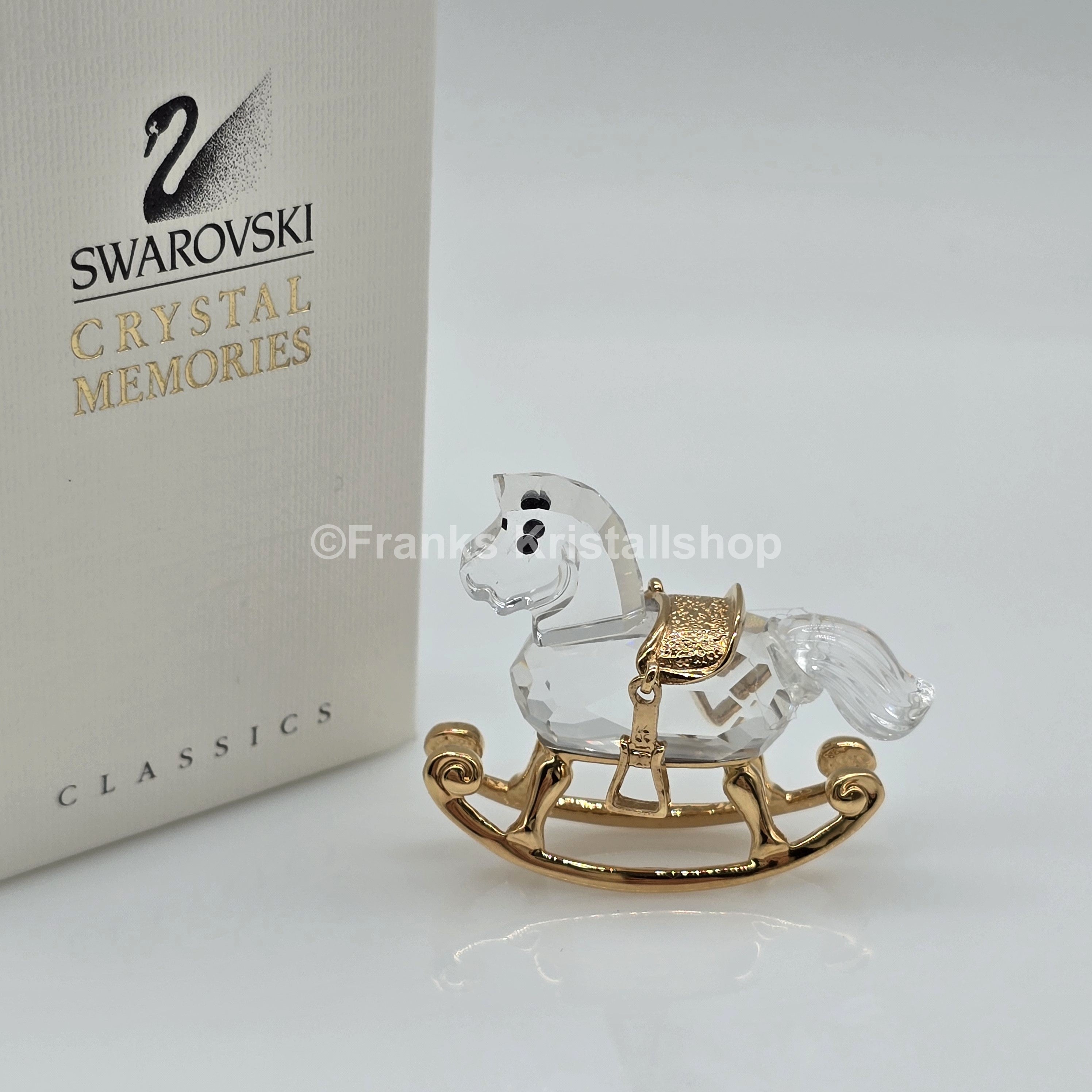 SWAROVSKI Memories Schaukelpferd Gold 199447