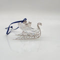 SWAROVSKI Memories Schlitten Ornament, Rhodium 718995