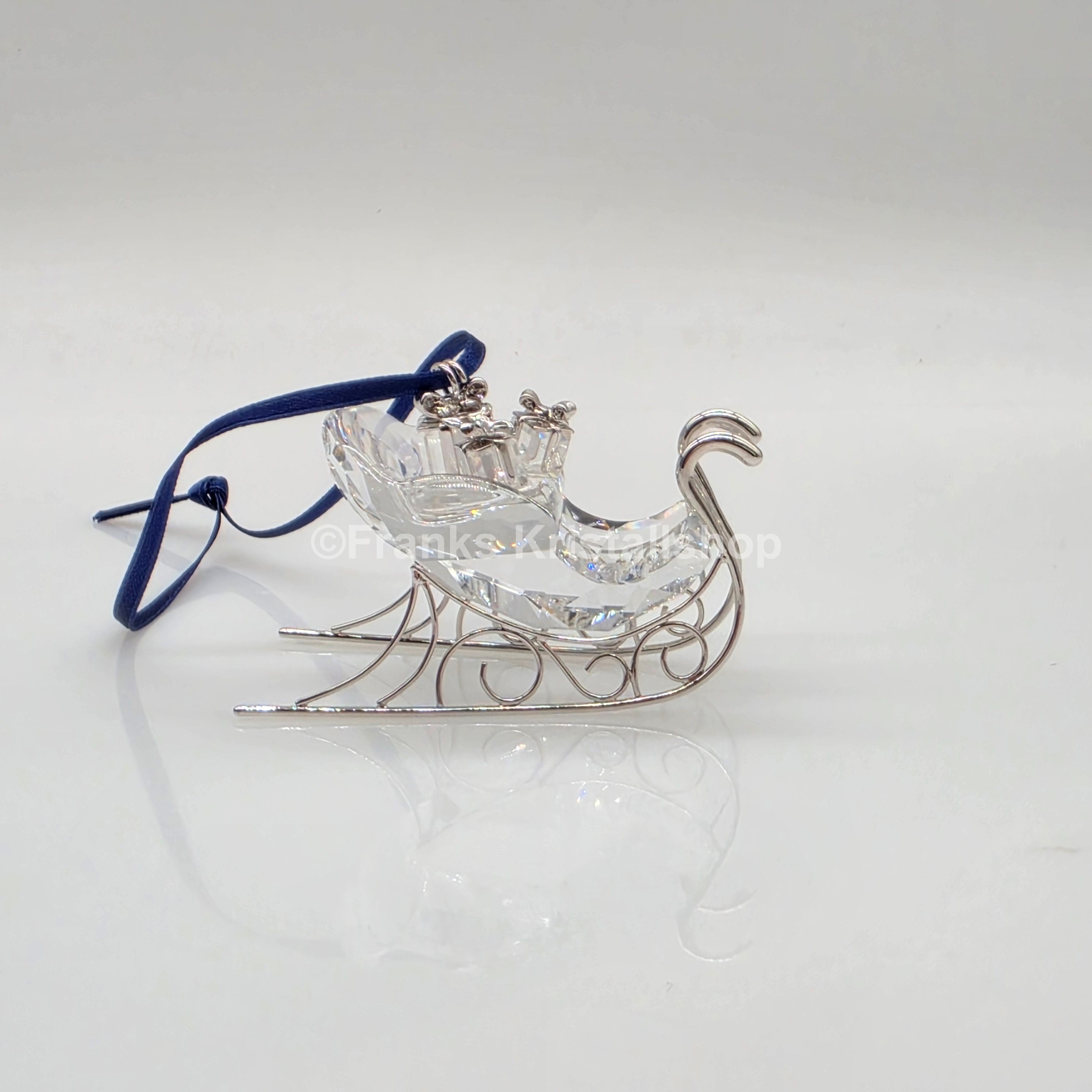 SWAROVSKI Memories Schlitten Ornament, Rhodium 718995