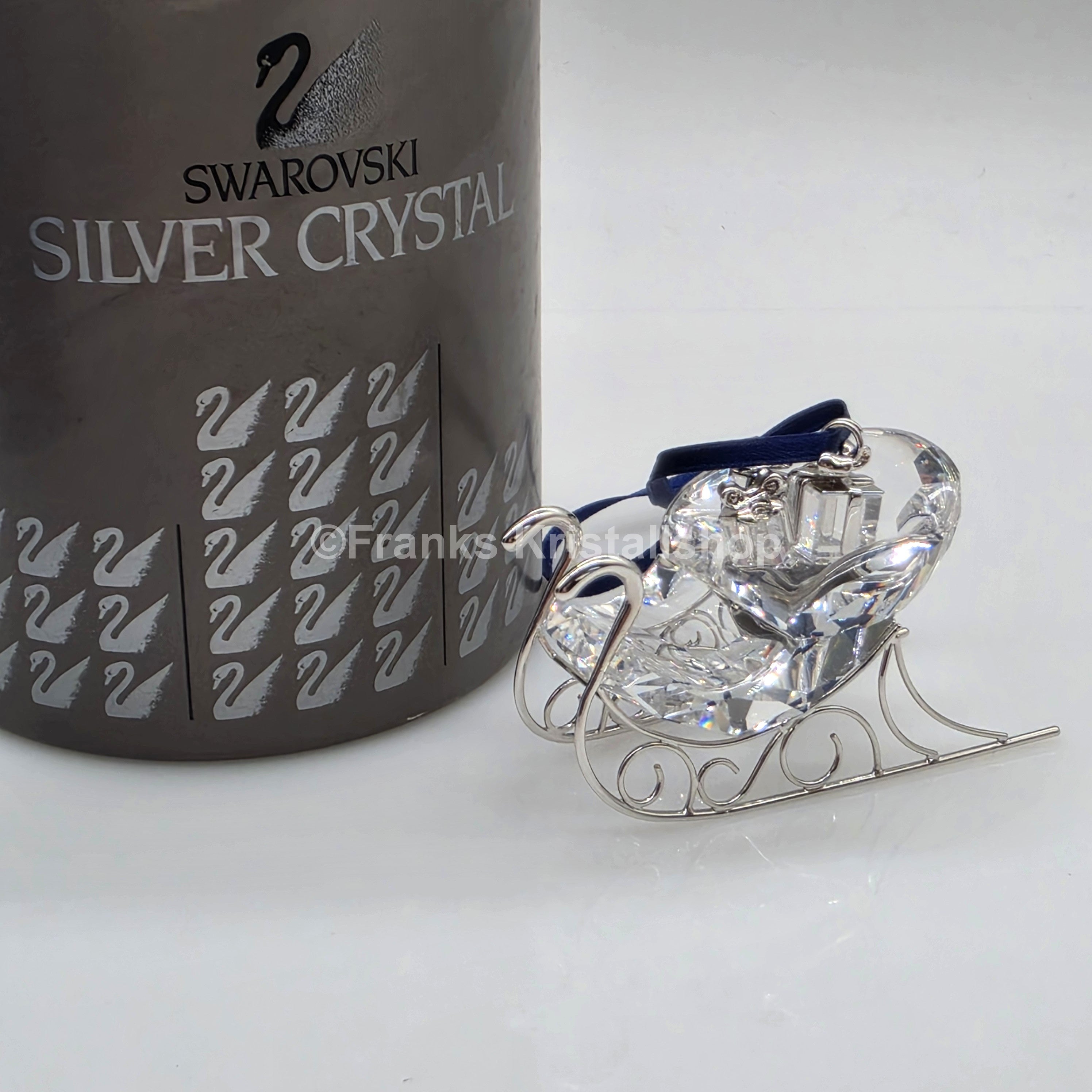 SWAROVSKI Memories Schlitten Ornament, Rhodium 718995