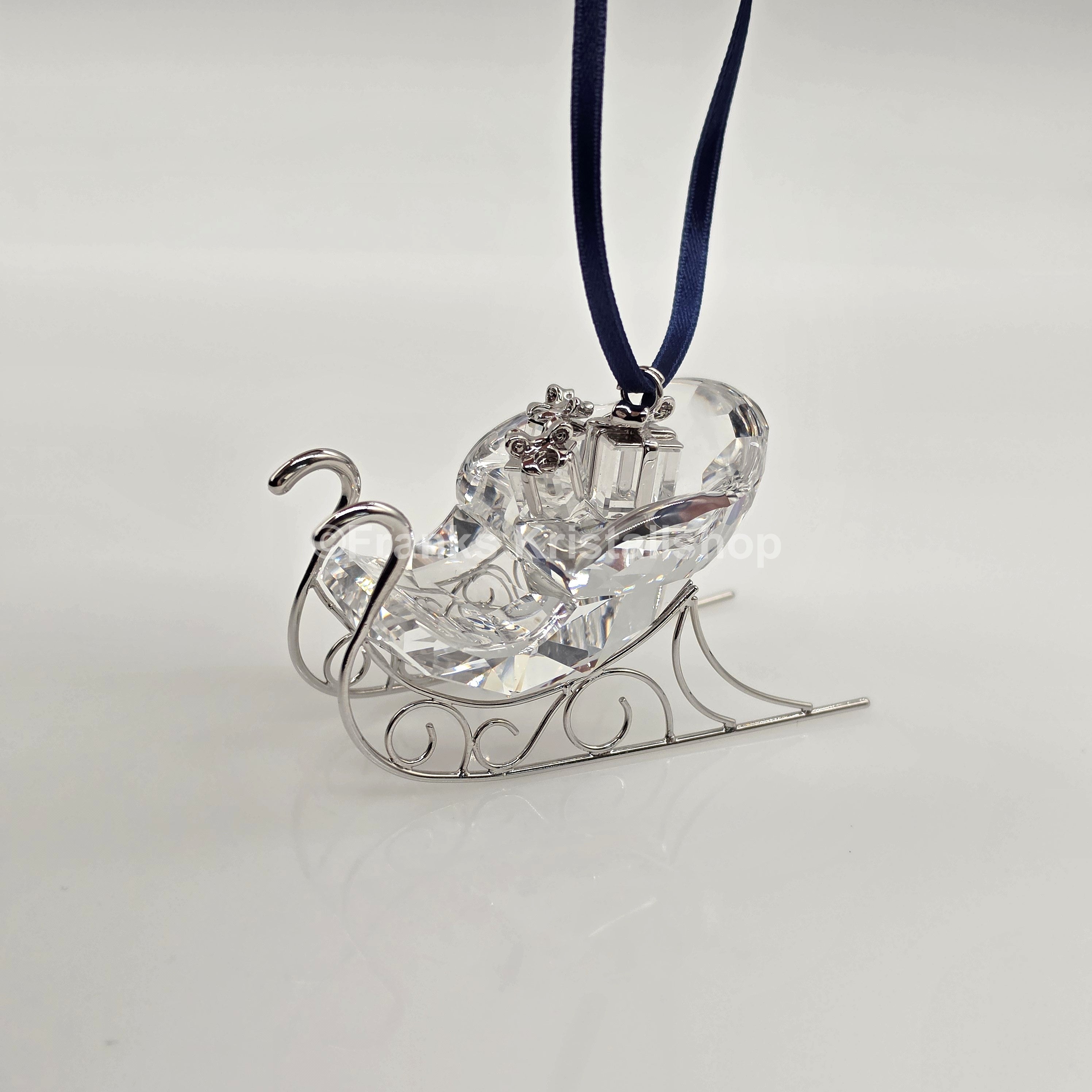 SWAROVSKI Memories Schlitten Ornament, Rhodium 718995