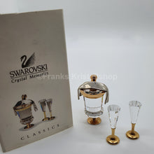 Lade das Bild in den Galerie-Viewer, SWAROVSKI Memories Sektkühler komplett 4-teilig 191586
