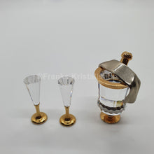 Lade das Bild in den Galerie-Viewer, SWAROVSKI Memories Sektkühler komplett 4-teilig 191586
