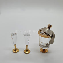 Lade das Bild in den Galerie-Viewer, SWAROVSKI Memories Sektkühler komplett 4-teilig 191586
