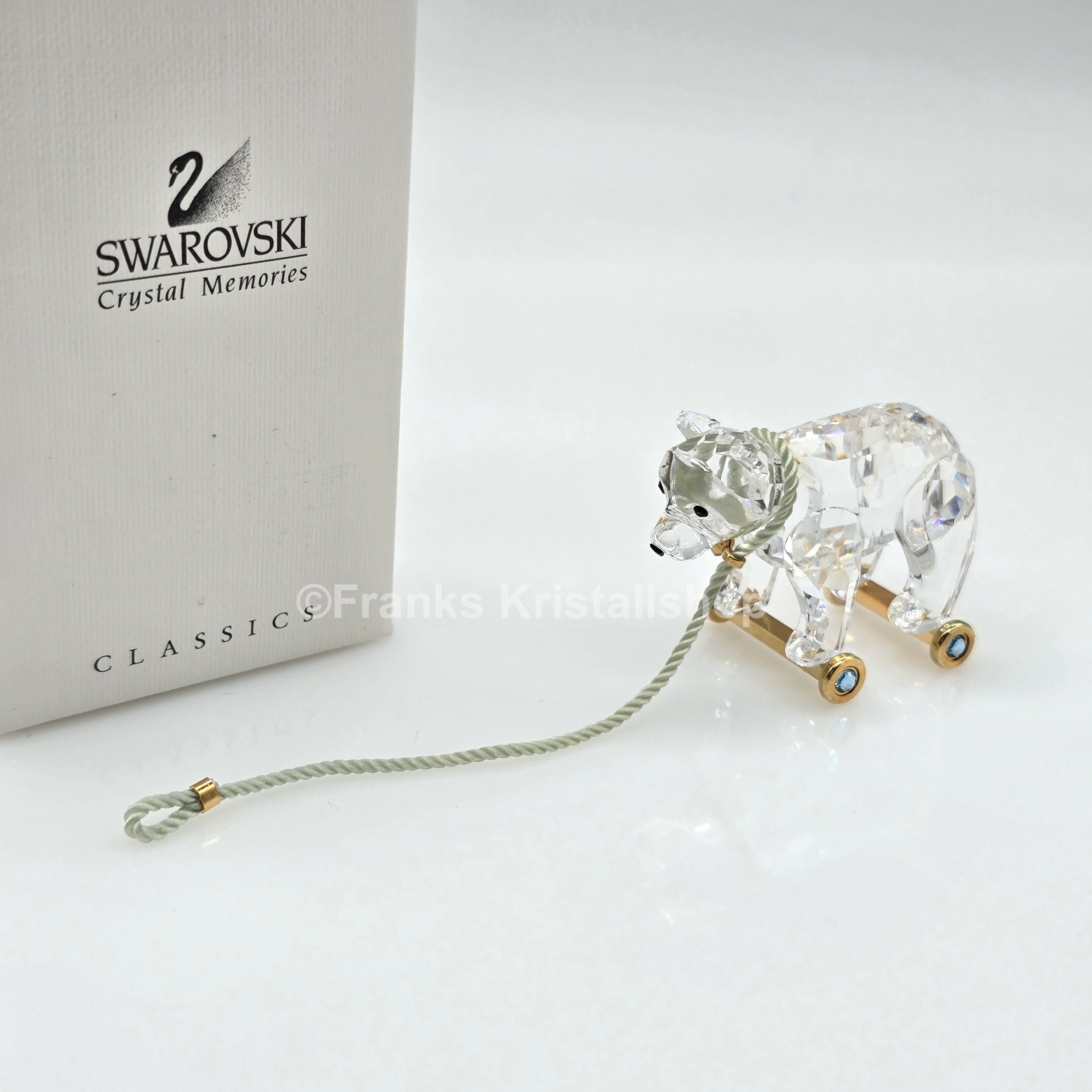 SWAROVSKI Memories Teddybär auf Räder 253447