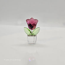 Lade das Bild in den Galerie-Viewer, SWAROVSKI Blumenträume Blumentopf Tulpe Rosa Pink 657111
