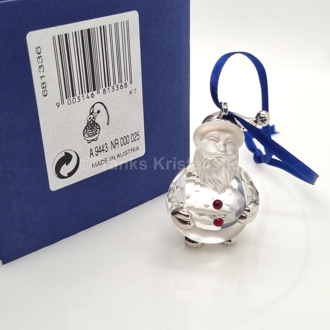 SWAROVSKI Memories Weihnachtsmann Ornament Rhodium 681336