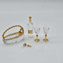 Lade das Bild in den Galerie-Viewer, SWAROVSKI Memories Wein Set 5-teilig Gold 235676
